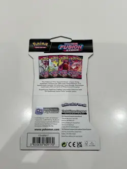 Pokemon Fusion Strike Sleeved Booster Pack (1x) - BRAND NEW / SEALED - Mew Art 820650809170 - Image 4