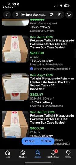Twilight Masquerade Pokemon Center Exclusive ETB Case (x4 ETB) - Image 2