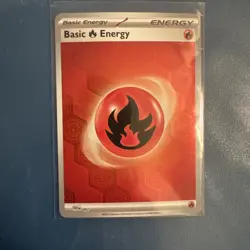 Basic Fire Energy 002 Reverse Holo Scarlet & Violet: Shrouded Fable Pokemon TCG - Image 1