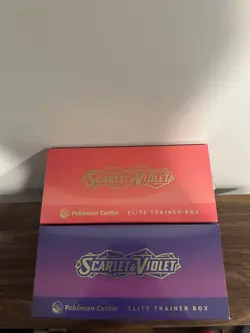Sealed - Scarlet And Violet Base ETB - Set Of 2 - Pokemon Center Exclusive 2023 - Image 5