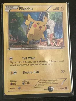 5 2015 Mcdonalds Promo Pokemon Cards Pikachu Staryu Electrike LP-MP-HP+ - Image 2