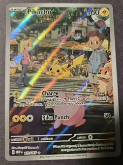 Pokemon TCG - SV 151 Pikachu Special illustration rare 173/165 Near Mint - Image 1