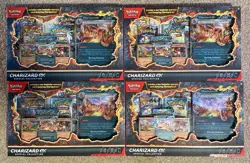 Lot of 4 Pokemon TCG Charizard ex Special Collection Box Sealed - Image 1