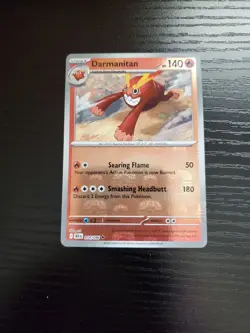 Pokemon SV: Black Bolt English - Darmanitan - 014/086 - Master Ball Pattern - Image 1