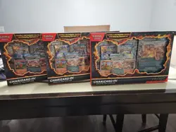 Pokemon TCG Charizard ex Special Collection Box Sealed New 3 Total - Image 1
