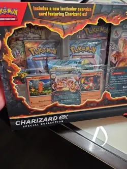 Pokemon TCG Charizard ex Special Collection Box Sealed New 3 Total - Image 2