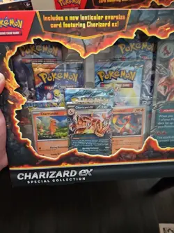 Pokemon TCG Charizard ex Special Collection Box Sealed New 3 Total - Image 3
