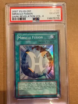 Yugioh Miracle Fusion DR04-EN039 Super Rare PSA 10 - Image 1