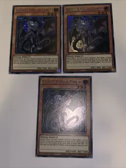 3x Yugioh! Malice, Lady of Lament - MP21-EN060 - Prismatic Secret Rare Playset - Image 1