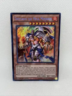 Yugioh Thestalos The Mega Monarch MP15-EN021 1st SECRET (NM) - Image 1