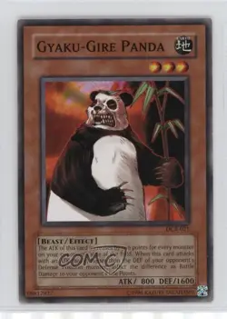 Gyaku-Gire Panda Unlimited YuGiOh Dark Crisis #DCR-021 2003 1e8j - Image 1