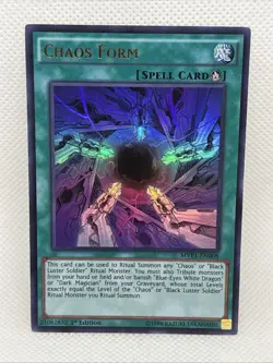 Yugioh Chaos Form MVP1-EN008 Ultra Rare 1st Ed NM - Image 1