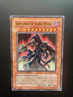 Yugioh Sorcerer Of Dark Magic MOV-EN002 Common Limited Edition MP - Image 1