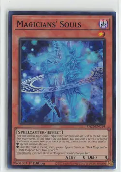 YuGiOh Rarity Collection II Magicians' Souls Foil Super Rare #RA02-EN014 - Image 1
