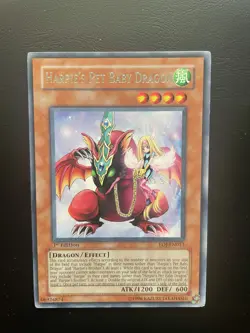 Yugioh Harpie's Pet Baby Dragon EOJ-EN013 1st Edition Rare MP/HP - Image 1