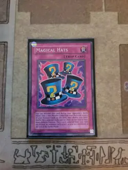 YUGIOH MAGICAL HATS PSV-033 SUPER UNLIMITED ED LP 1996 - Image 1