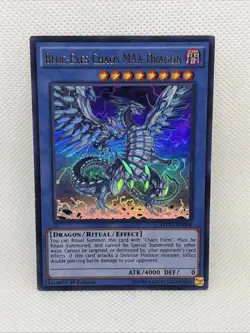 *** BLUE-EYES CHAOS MAX DRAGON *** MVP1-EN004 LP YUGIOH! ULTRA RARE - Image 1