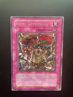Yugioh Royal Oppression LOD-091 1st Edition Rare LP - Image 1