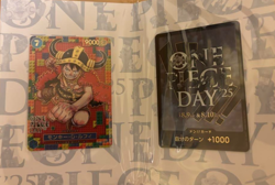 ONE PIECE Day 2025 Loki Luffy Premium Card Collection Elbaf Event Japan Limited - Image 1