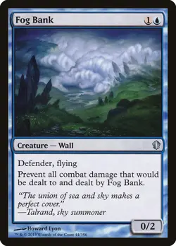 Fog Bank Commander 2013 PLD Blue Uncommon MAGIC THE GATHERING CARD ABUGames - Image 1