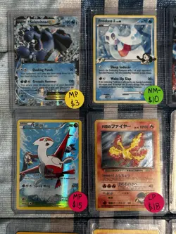 Vintage/Mid Era Pokemon 21 Card Lot NM-DMG: 1st Ed, E Reader, Mega, Jap & Eng - Image 2