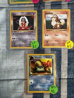 Vintage/Mid Era Pokemon 21 Card Lot NM-DMG: 1st Ed, E Reader, Mega, Jap & Eng - Image 5
