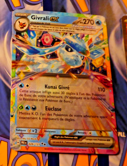 Pokemon Evolutions Prismatiques Francais Card Holo Carte Givrali 026/131 FR PRE - Image 1