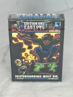 Skateboarding Must Die Vegalas Trading Card Game Deck Ed 1 Part 1 Sealed - Image 1