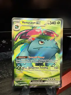 Venusaur ex 182/165 - Scarlet and Violet 151 Pokemon Card - Image 1