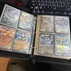 pokemon cards binder collection rare card lot - Image 5