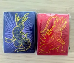 2 New 2023 Pokemon TCG Card Sleeves: Scarlet & Violet Base Set Sealed 65 ct - Image 1