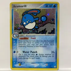 Azumarill (1/109) - Team Rocket Returns, Holo Rare, 2004 Pokemon Card - Image 1