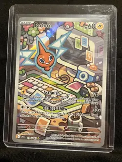 Pokemon TCG Rotom Card 197/182 Destined Rivals Series, NM/M Condition - Image 1