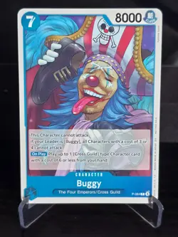 One Piece Card Game - Buggy (Release Event) P-084 - NM - Image 1