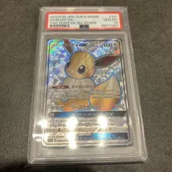 PSA10 Eevee GX Pokemon Card Japanese - Image 1