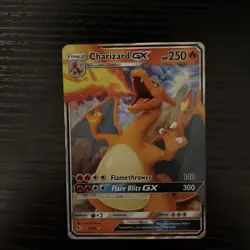 Charizard GX 9/68 Hidden Fates NM Ultra Rare Pokemon Card - Image 1