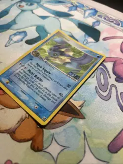 Vaporeon 19/115 Reverse Holo Stamped Rare Pokemon Card Ex Unseen Forces 2005 - Image 4