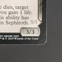 Sephiroth, Fabled Soldier / One-Winged Angel M 0115 FFVII Final Fantasy MTG EN - Image 4