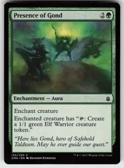 Presence of Gond C Commander Anthology 135 MTG - Image 1