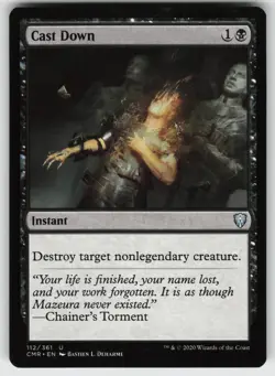 Cast Down U Commander Legends 112 MTG - Image 1