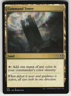 Command Tower C Commander: Zendikar Rising 124 MTG - Image 1