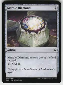 Marble Diamond C Commander Legends: Battle for Baldur's Gate 320 MTG - Image 1