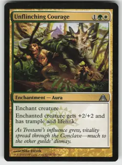 Unflinching Courage U Dragon's Maze 111 MTG - Image 1