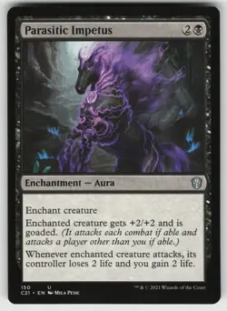 Parasitic Impetus U Commander 2021 150 MTG - Image 1