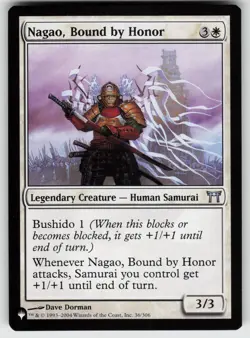 Nagao, Bound by Honor U The List Reprints 36/306 MTG - Image 1