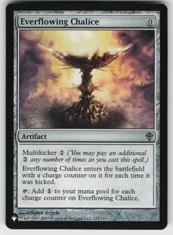 Everflowing Chalice U Worldwake 123 MTG - Image 1