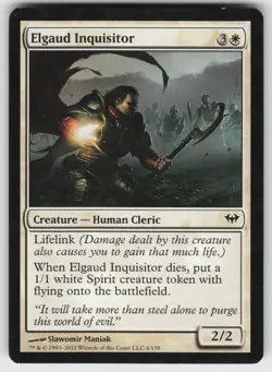 Elgaud Inquisitor C Dark Ascension 6 MTG - Image 1