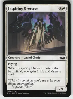 Inspiring Overseer C Streets of New Capenna 18 MTG - Image 1