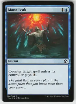Mana Leak C Iconic Masters 66 MTG - Image 1