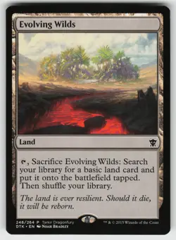 Evolving Wilds C Tarkir Dragonfury Promos 248 MTG - Image 1